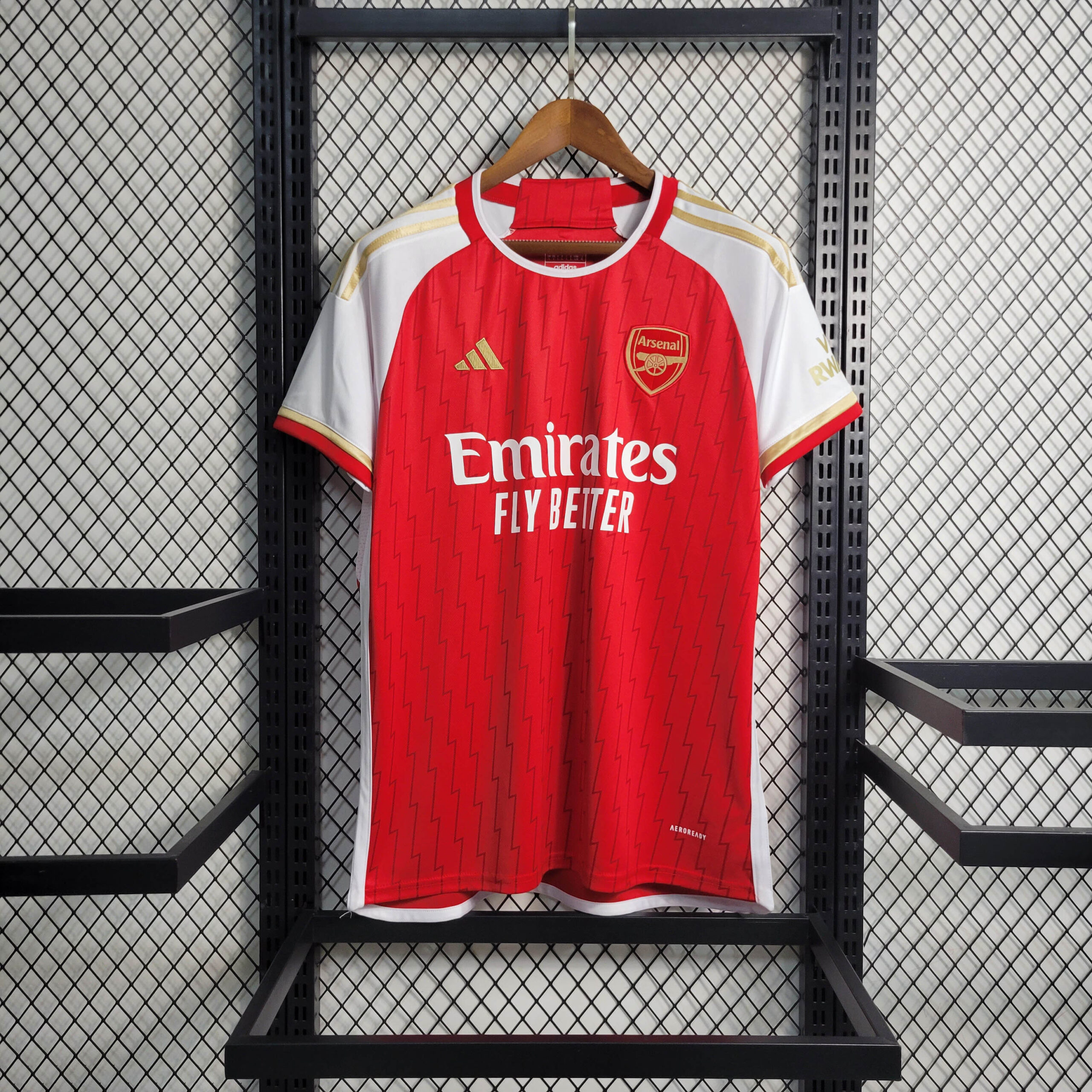 001c881e60a5785915fed0fbbea3bb7f295dc694 2023/2024 Arsenal Home Soccer Jersey - Image 1