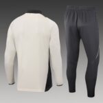2024/2025 Real Madrid Half-Pull Training Suit Apricot Football Shirt 1:1 Thai Quality Set - Image 2