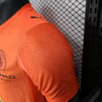 2025/2026 Player Version Manchester City KidSuper Joint Edition Orange Football Shirt 1:1 Thai Quality - Image 8