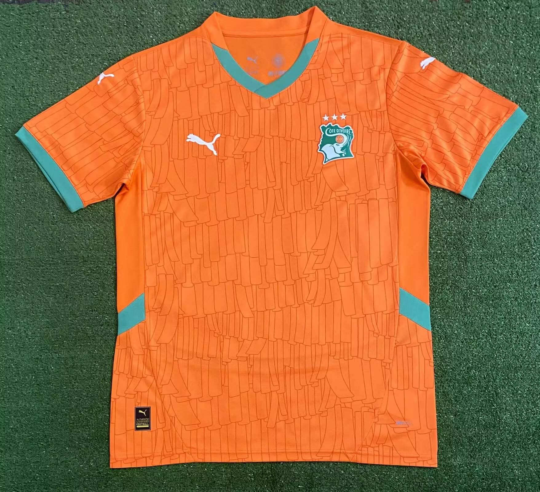 06a56c4192f4a99d7b9f6338caac219de51a326a 2024/2025 Côte d'Ivoire National Team Home Football Shirt 1:1 Thai Quality - Image 1