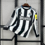 2025/2026 Long Sleeve Newcastle United Home Football Jersey  Shirt 1:1 Thai Quality