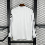 2025/2026 Long Sleeve Real Madrid Home Football Shirt1:1 Thai Quality - Image 2