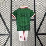 1998 Retro Mexico National Home Football Shirt 1:1 Thai Quality Kids Size - Image 2