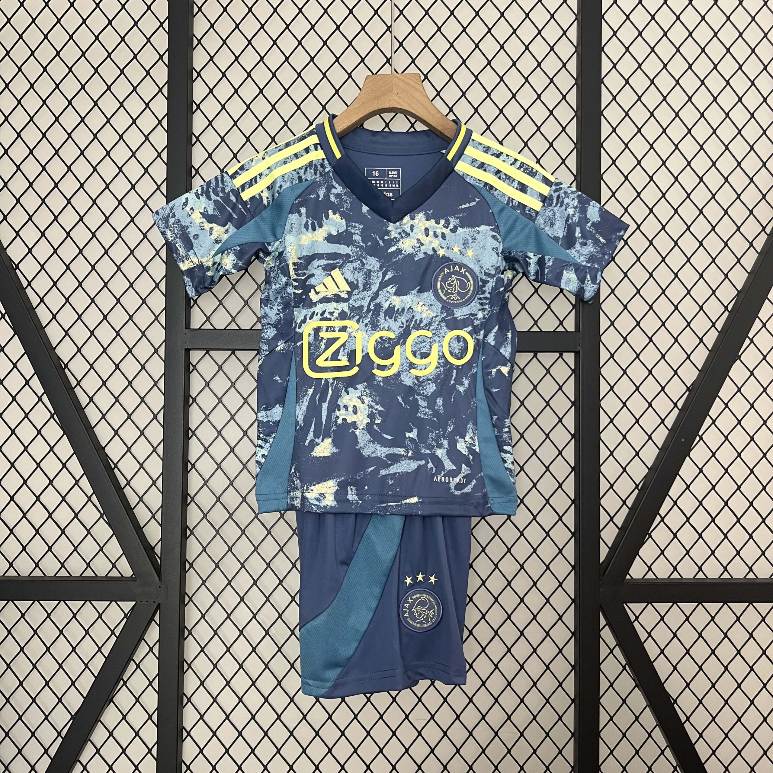 0ee46bcd817f112e73f9805ad3a784da7725f2fe 2024/2025 Ajax Away Football Shirt 1:1 Thai Quality Kids Size - Image 1