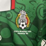 1998 Retro Mexico National Home Football Shirt 1:1 Thai Quality Kids Size - Image 6