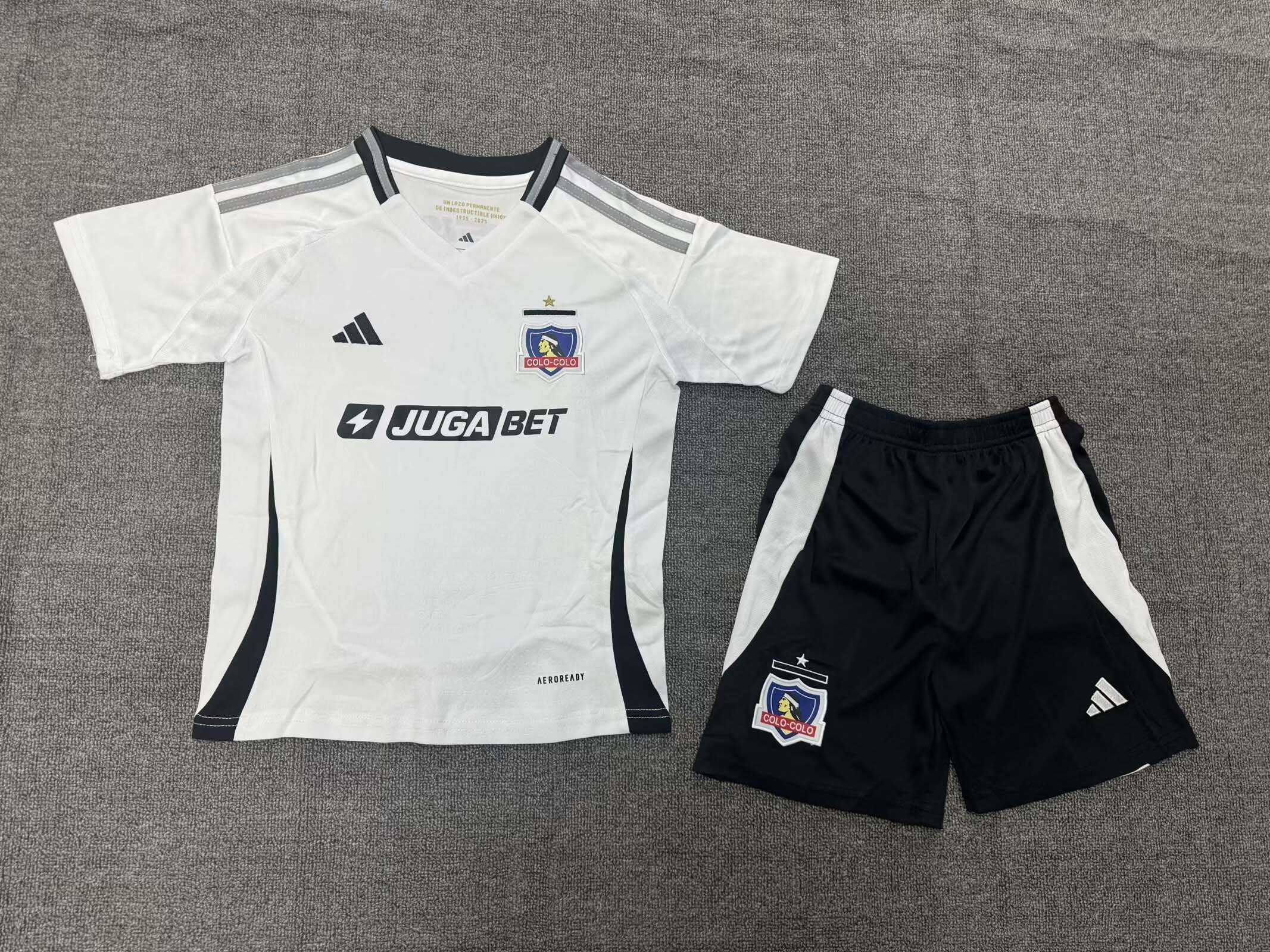 132f4393c3b5bb40ea745d00ef9ee51c4a0ac485 2025/2026 Colo Colo Home Football Shirt Kids Size - Image 1