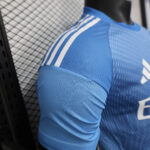 2025/2026 Player Version Real Madrid Goalkeeper Blue Football Shirt 1:1 Thai Quality - Image 6
