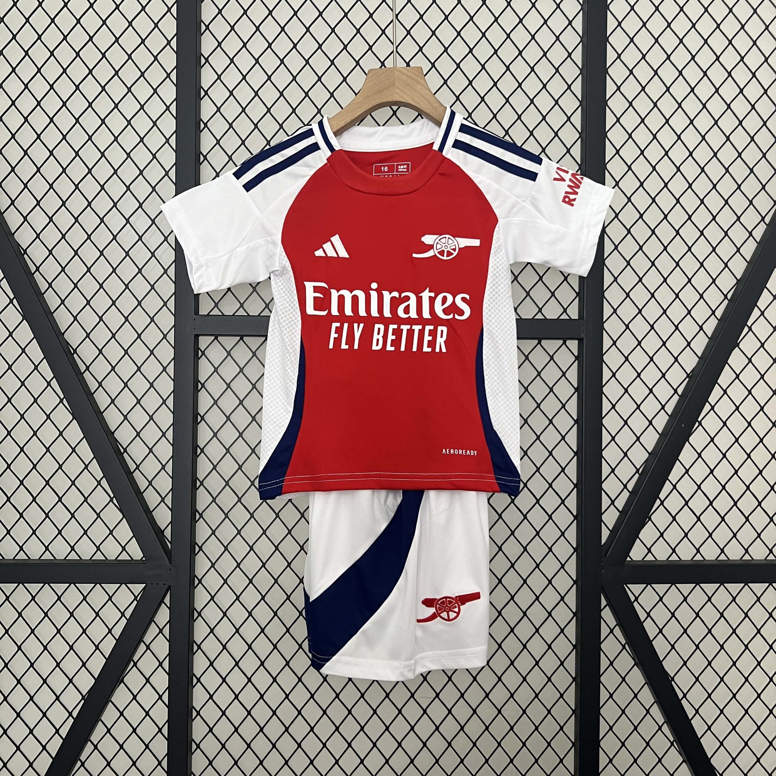 19b32d03d17425cffe02e9cf0e7482c12521984c 2024/2025 Arsenal Home Football Shirt 1:1 Thai Quality Kids Size - Image 1