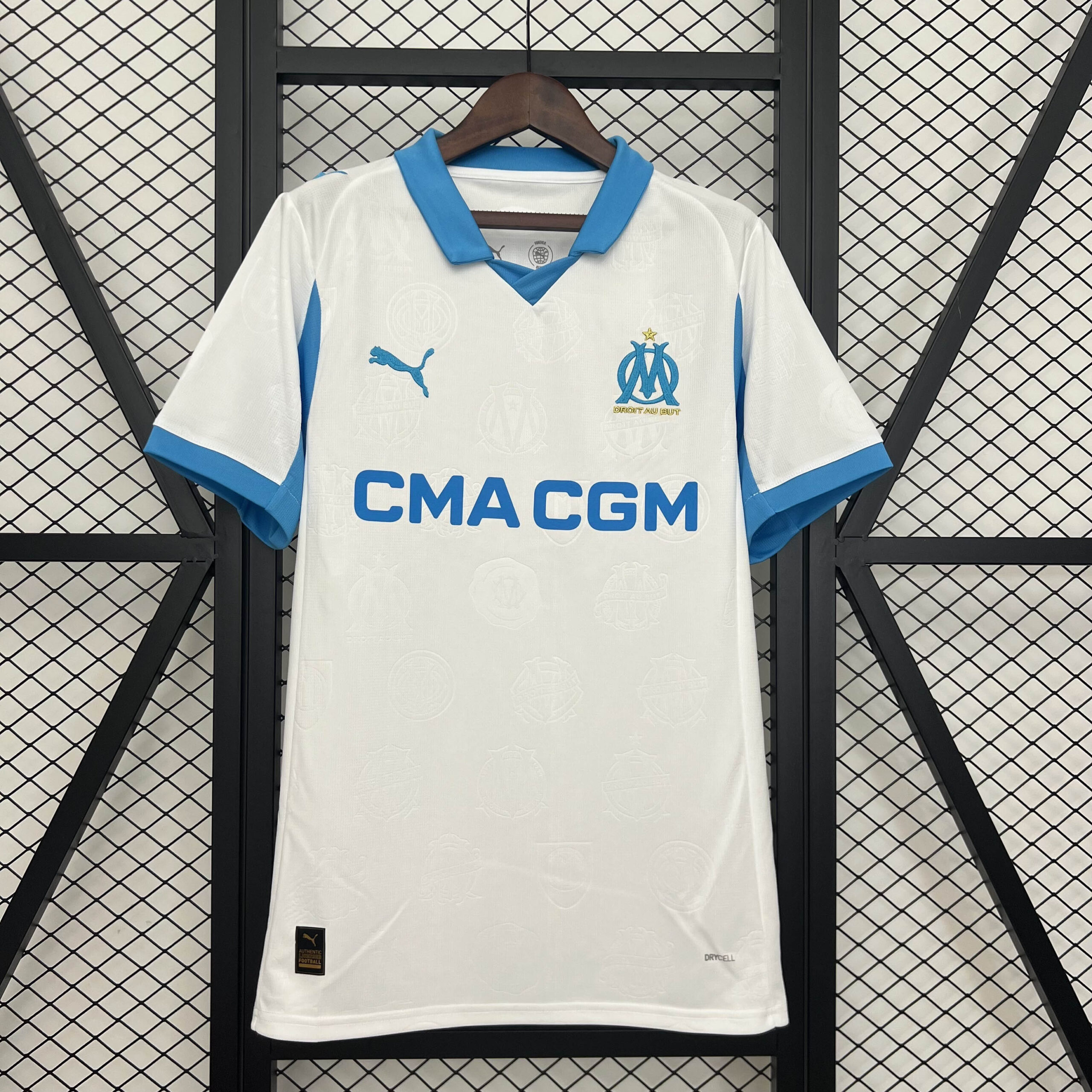 1acda38b38ae6911944a7737c9a1a34a331430b8 2025/2026 Olympique de Marseille Home Football Shirt 1:1 Thai Quality - Image 1