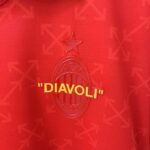2024/2025 AC Milan Fourth Away Red Soccer Jersey 1:1 Thai Quality - Image 6