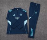 2025/2026 Arsenal Half-Pull Training Suit Royal Blue Football Shirt 1:1 Thai Quality Set - Image 7