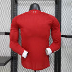 2025/2026 Player Version Long Sleeve Liverpool Home Football Shirt 1:1 Thai Quality - Image 2