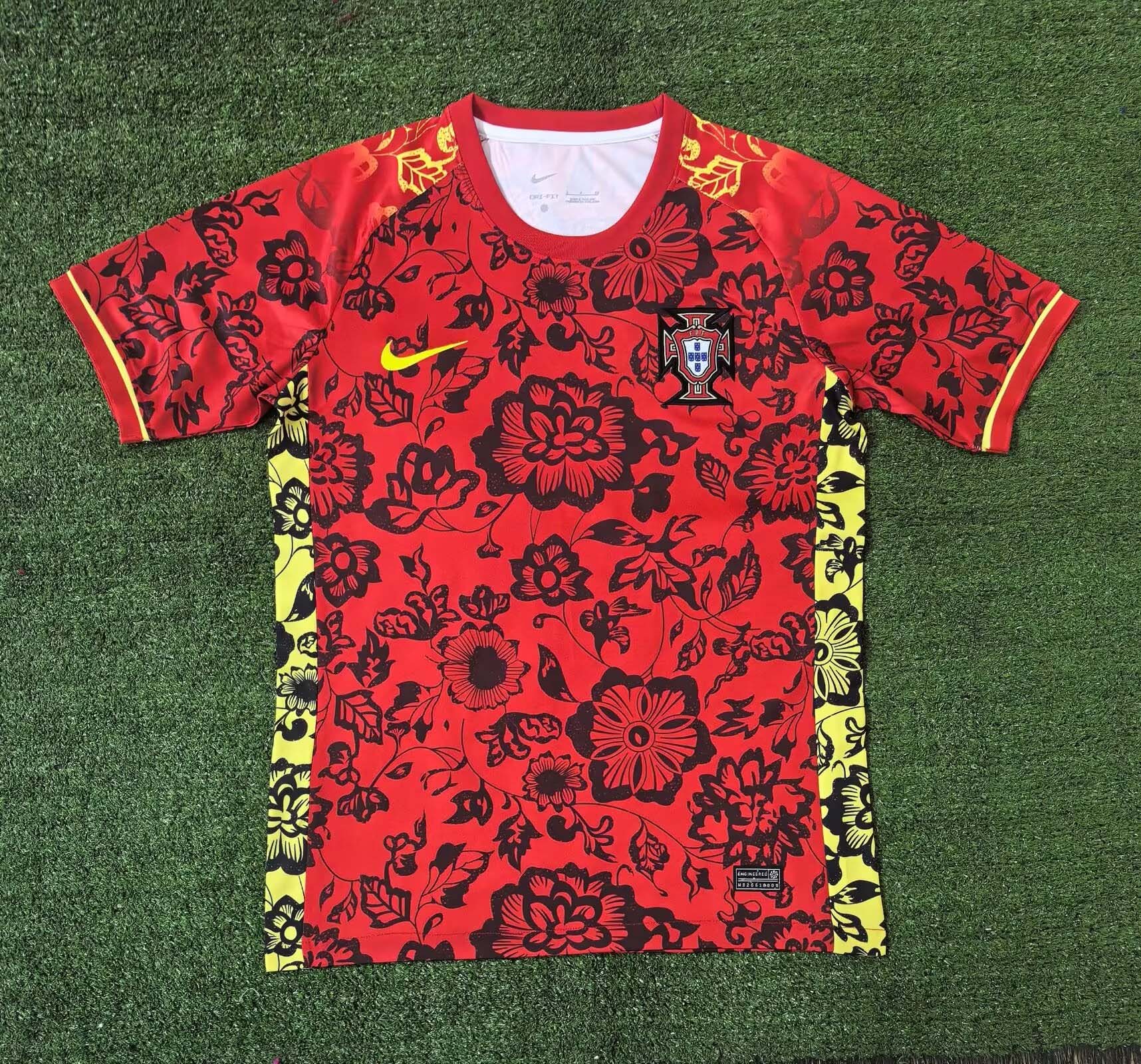 203c2d3d9f12e1606e3abfd6f6015372186e5f23 2024 Portugal Special Edition Red Football Shirt 1:1 Thai Quality - Image 1