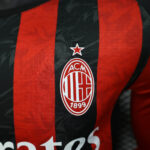2025/2026 Player Version Long Sleeve AC Milan Home Soccer Jersey 1:1 Thai Quality - Image 6
