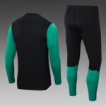 2022/2023 Real Betis Half-Pull Training Suit Black Football Shirt 1:1 Thai Quality Set - Image 2