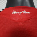 2025/2026 Player Version Long Sleeve Manchester United Home Football Shirt 1:1 Thai Quality - Image 4