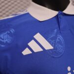 2024/2025 Player Version Real Madrid Special Edition Blue Football Shirt 1:1 Thai Quality - Image 4