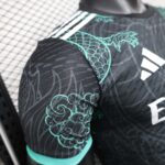2025/2026 Player Version Real Madrid Special Edition Black And Green Football Shirt 1:1 Thai Quality - Image 3