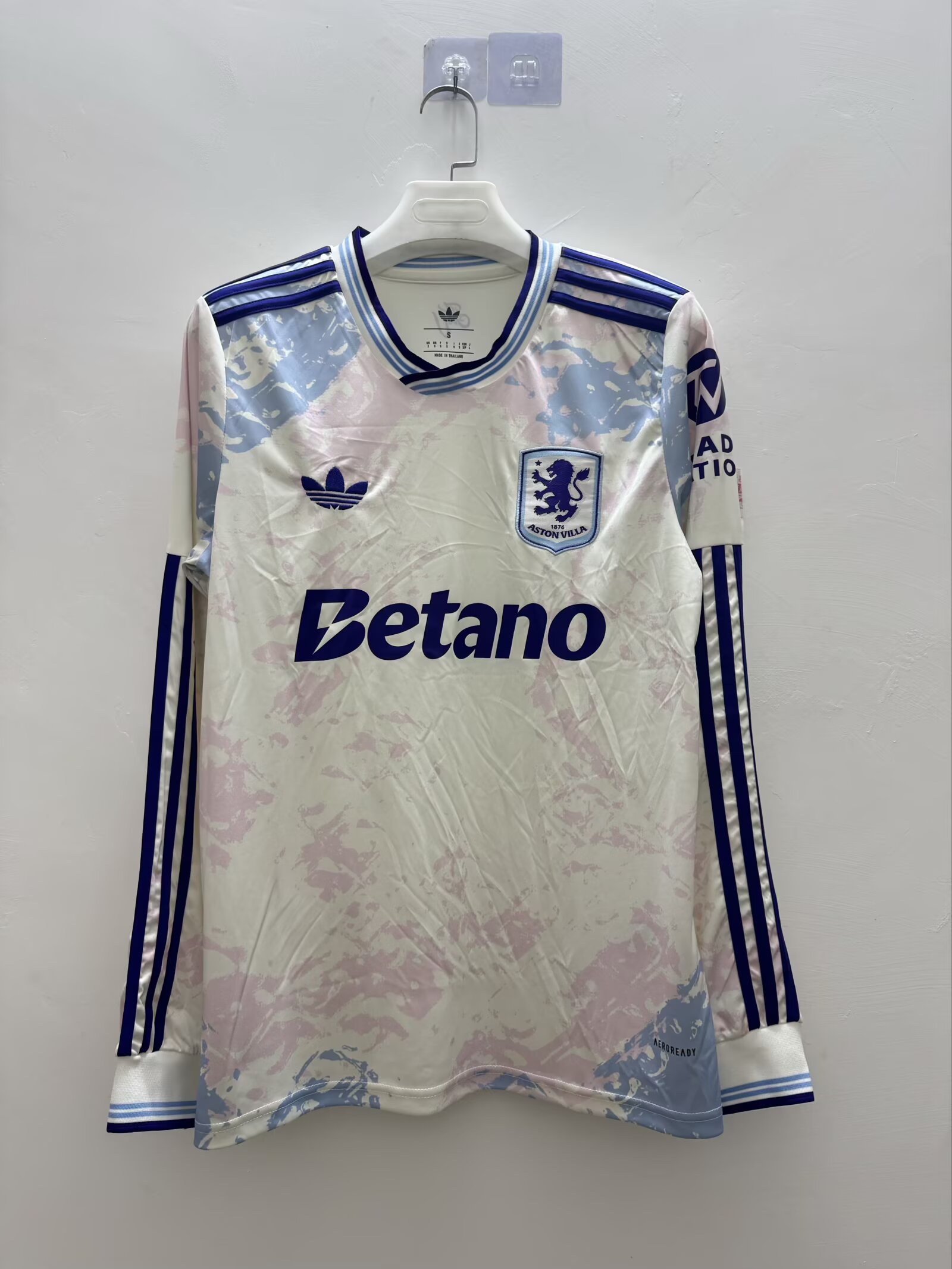 29d13233b7b0f68df5defcc59f2cc4bd65dcceaf 2025/2026 Long Sleeve Aston Villa Third Away Football Shirt 1:1 Thai Quality - Image 1