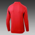 2025/2026 Arsenal Half-Pull Training Suit Red Football Shirt 1:1 Thai Quality Set - Image 4