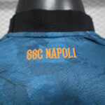 2025/2026 Player Version Napoli Halloween Special Edition Navy Blue Soccer Jersey 1:1 Thai Quality - Image 4