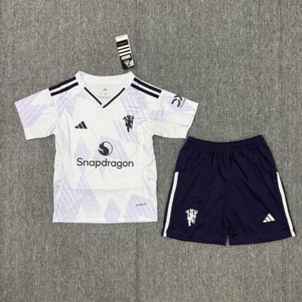 2025/2026 Manchester United Away Football Shirt 1:1 Thai Quality Kids Size