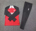 2024 Liverpool Half-Pull Training Suit Red Jersey 1:1 Thai Quality Set - Image 3