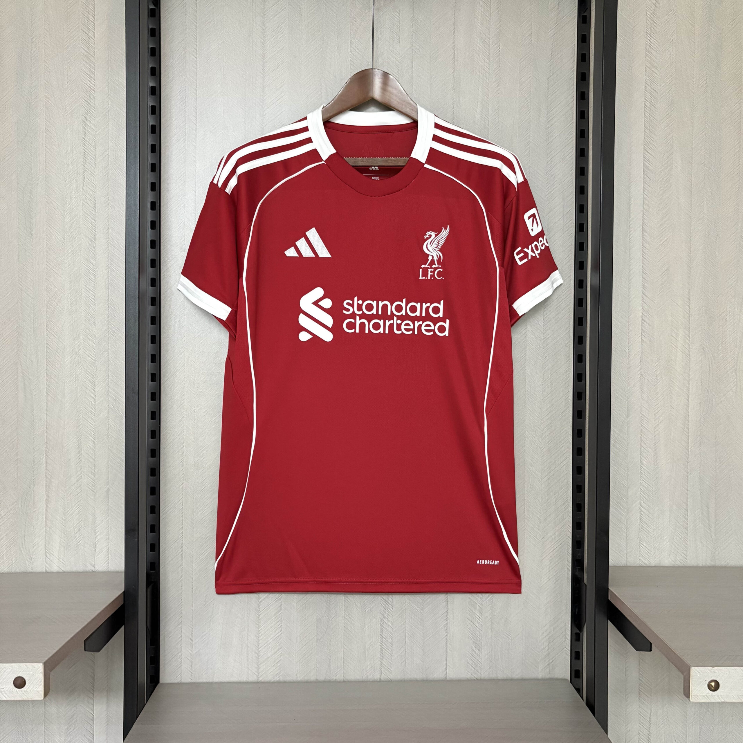 311c3430fe8c2896c1bb45b10b1914ac1c00e655 2025/2026 Liverpool Home Soccer Jersey 1:1 Thai Quality - Image 1