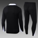 2025/2026 Corinthians Paulista Half-Pull Training Suit Black Football Shirt 1:1 Thai Quality Set - Image 2