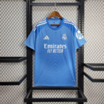 2025/2026 Real Madrid Goalkeeper Blue Football Shirt 1:1 Thai Quality