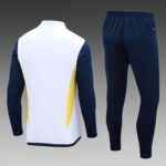 2023/2024 Real Madrid Half-Pull Training Suit white Football Shirt 1:1 Thai Quality Set - Image 2