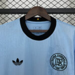 2025 Germany 125th Anniversary Edition Goalkeeper Light Blue Football Shirt 1:1 Thai Quality - Image 3