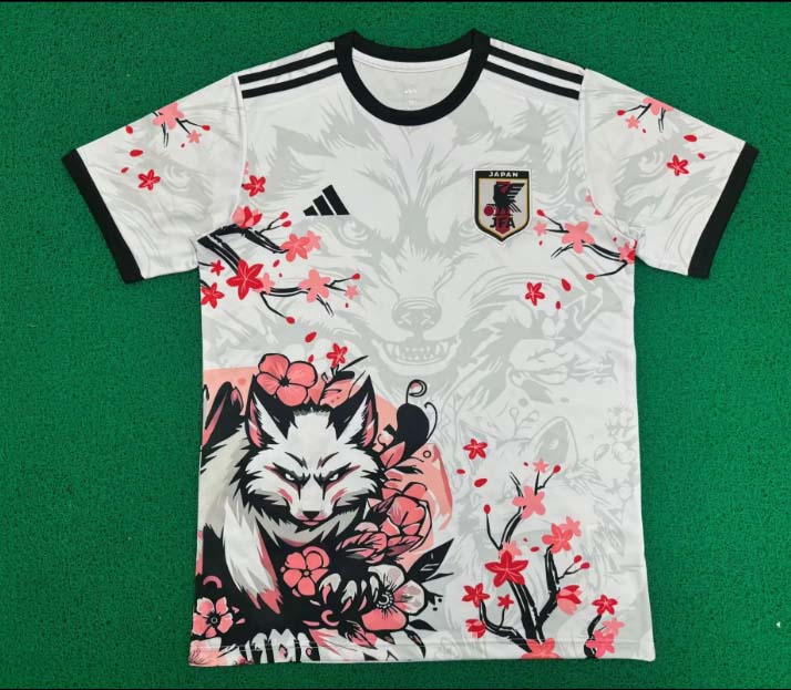 36cb8b39fb3206016c3e2058c42d2f70175e3b0b 2025 Japan Firefox Special Edition white Football Shirt 1:1 Thai Quality - Image 1