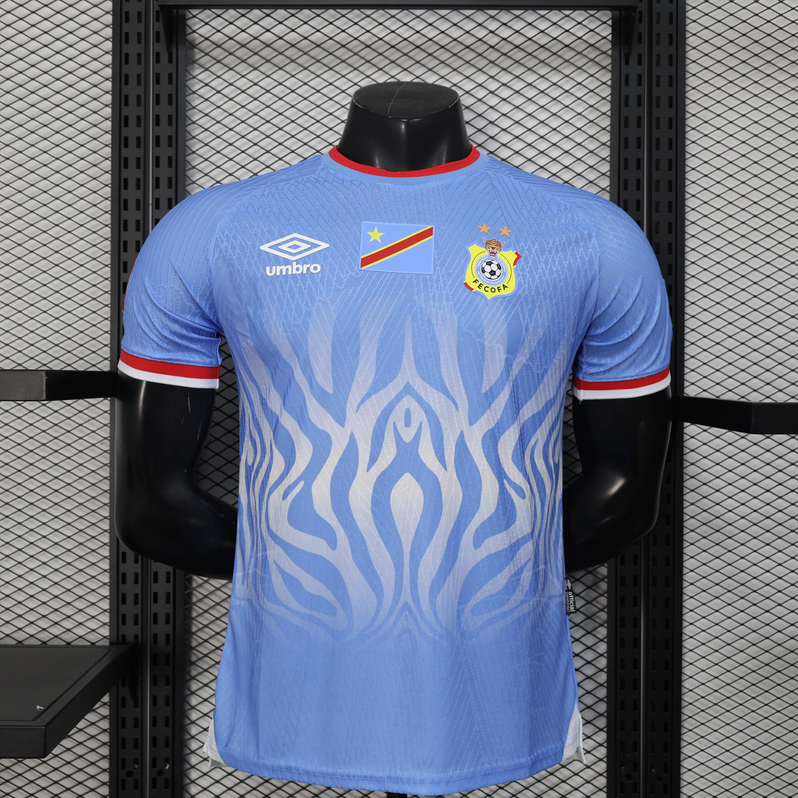36d160b89f925b2f1ad3b0757227f0ead1eb92eb 2026 Player Version DR Congo National Team Home Football Shirt 1:1 Thai Quality - Image 1