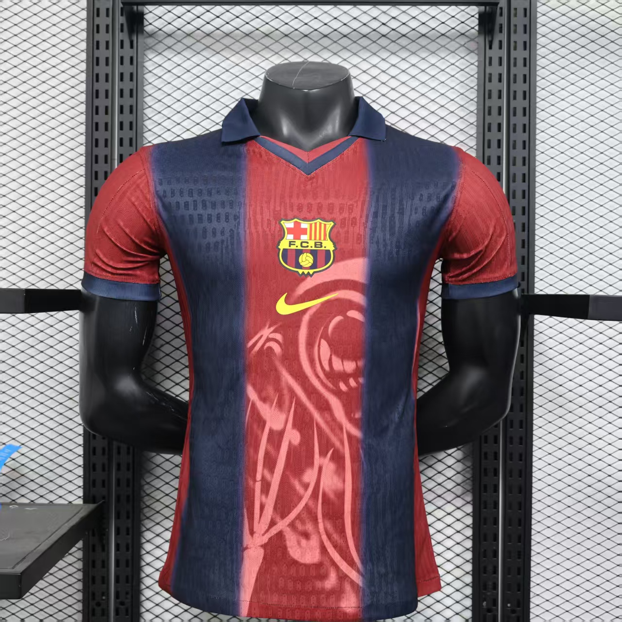 3a3a5483ff6d50c51d27a5a454ce27c0cc96ffe7 2025/2026 Player Version Barcelona Travis Scott Joint Edition Polo Shirt Football Shirt 1:1 Thai Quality - Image 1