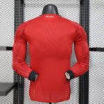 2025/2026 Player Version Long Sleeve Manchester United Home Football Shirt 1:1 Thai Quality - Image 2