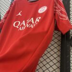 2024/2025 Psg Paris Saint-Germain Fourth Away Red Football Shirt 1:1 Thai Quality - Image 8