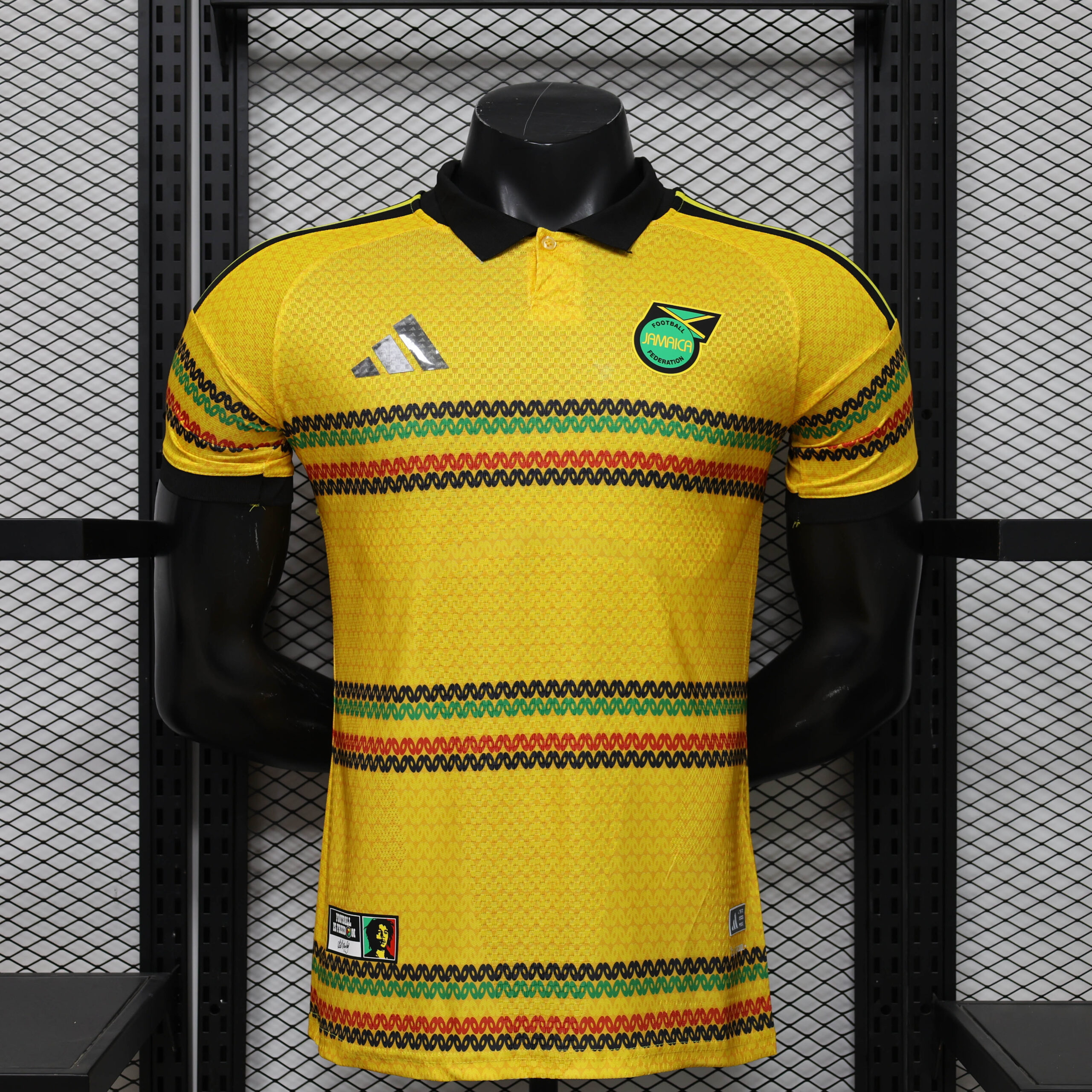 3d3c30b4bfe4dea6b2515fc357d5e78c67b97413 2026 Player Version Jamaica Home Football Shirt 1:1 Thai Quality - Image 1