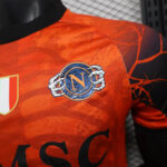 2025/2026 Player Version Napoli Halloween Special Edition Orange Soccer Jersey 1:1 Thai Quality - Image 6