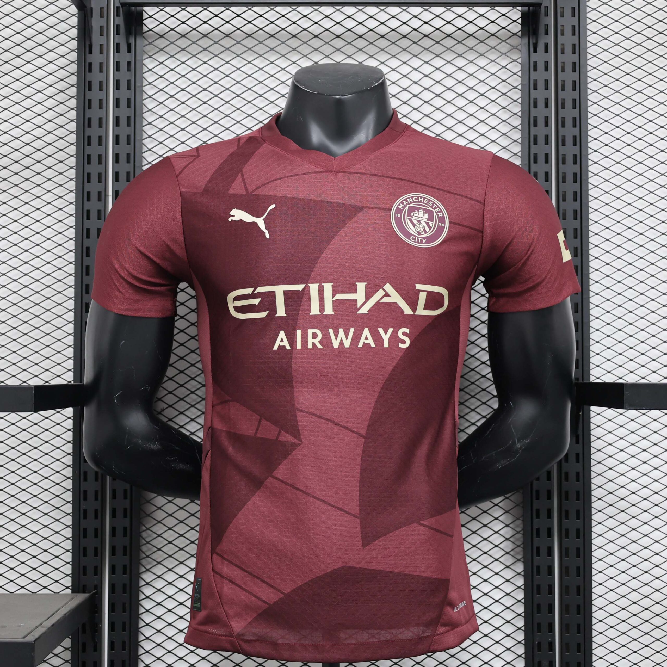 466d5657b72b487986d65a94598145d7fe8053ad 2024/2025 Player Version Manchester City Third Away Football Shirt 1:1 Thai Quality - Image 1