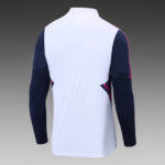 2022/2023 Arsenal Half-Pull Training Suit White Football Shirt 1:1 Thai Quality Set - Image 4