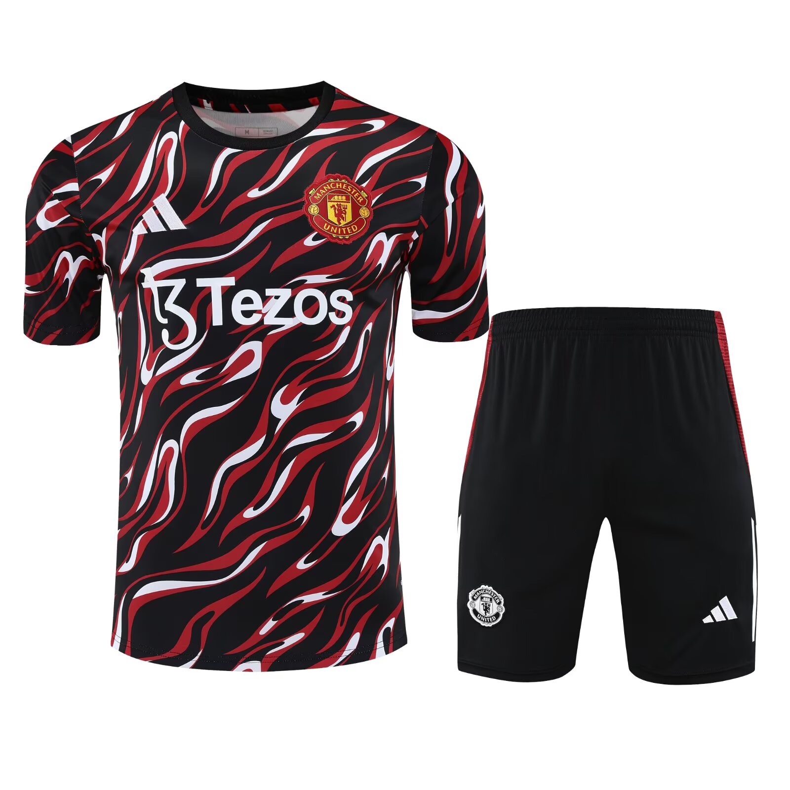 48f0b27310478d1afc11dbcf72addce358fe7daa 2025/2026 Manchester United Training Wear Pattern Set Soccer Jersey - Image 1