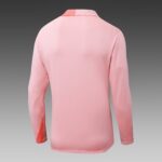 2025/2026 Barcelona Half-Pull Training Suit Pink Jersey Set - Image 4