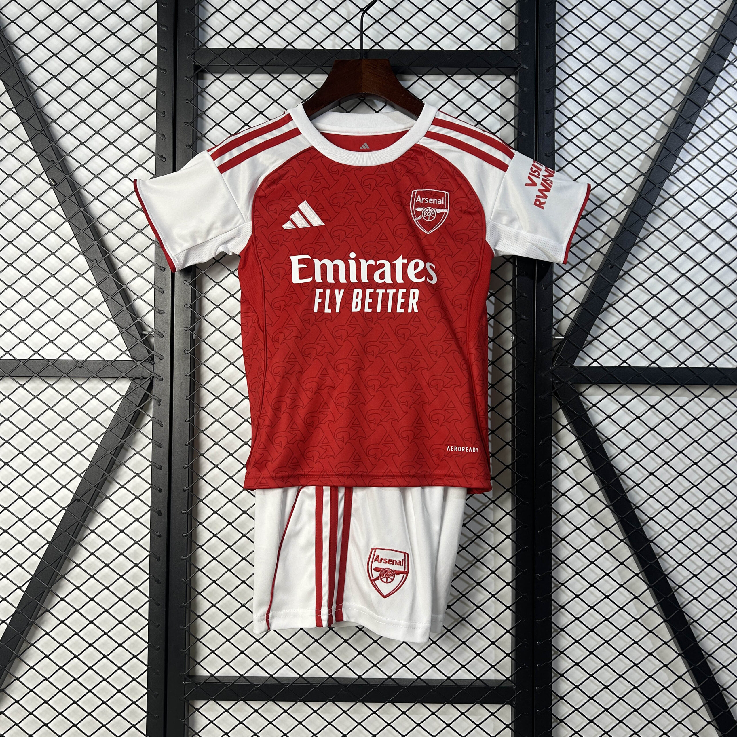 4d4bd8db428ad26d9f5ed11daee36b4b82132413 2025/2026 Arsenal Home Football Shirt 1:1 Thai Quality Kids Size - Image 1
