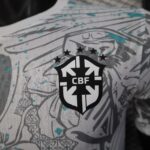 2025 Player Version  Brazil Special Edition White and Blue Football Shirt 1:1 Thai Quality - Image 6