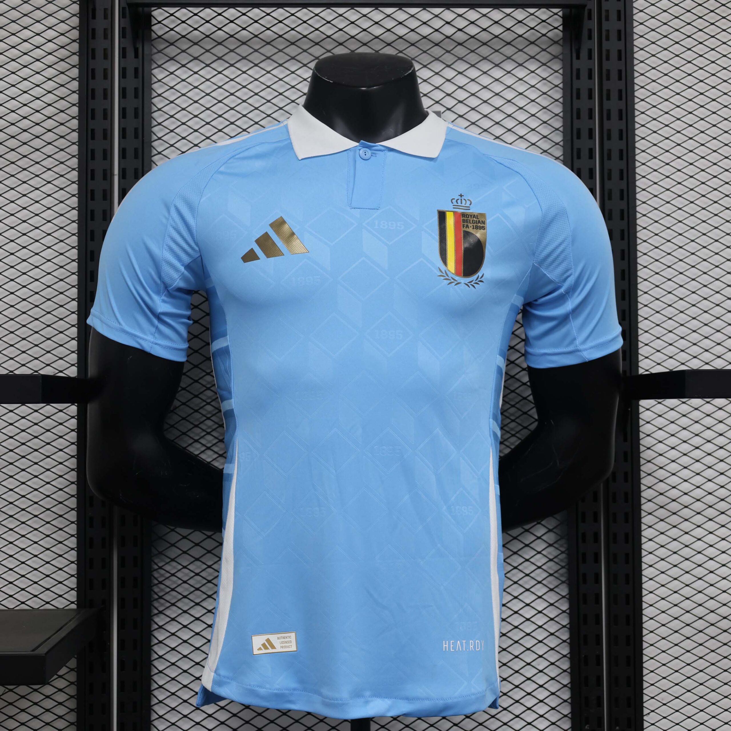 4eec13f555e0cfe4410796f64cb7598f79b72ebe 2024 Player Version Belgium National Team Away Football Shirt 1:1 Thai Quality - Image 1
