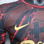 2024/2025 Player Version Barcelona Special Edition Red Football Shirt 1:1 Thai Quality - Image 4