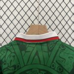 1998 Retro Mexico National Home Football Shirt 1:1 Thai Quality Kids Size - Image 4