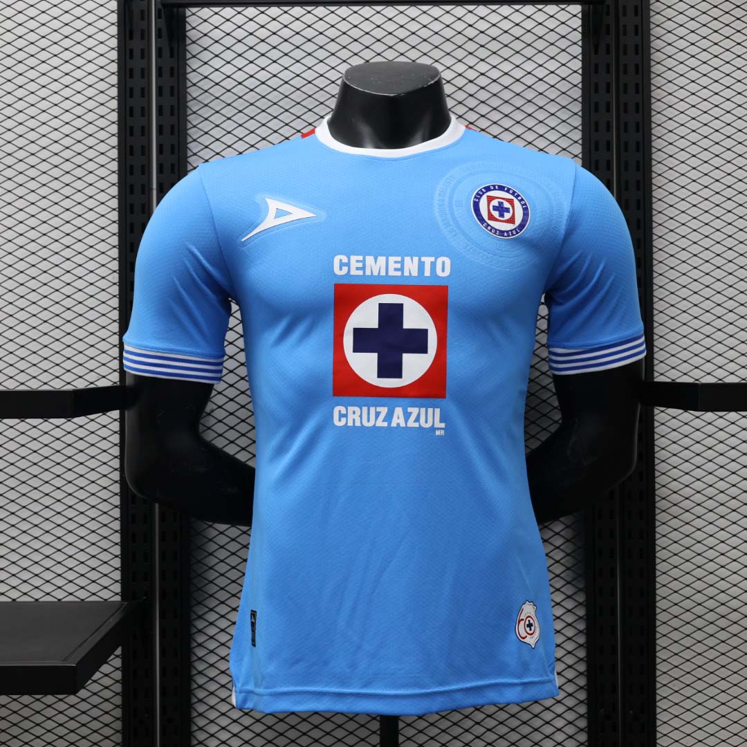 4f245b0ff893933face8841feab9bc7511a3f3d5 2024/2025 Player Version Cruz Azul Home Jersey 1:1 Thai Quality - Image 1