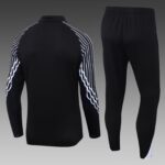 2025/2026 Psg Paris Saint-Germain Half-Pull Training Suit Black Football Shirt 1:1 Thai Quality Set - Image 2